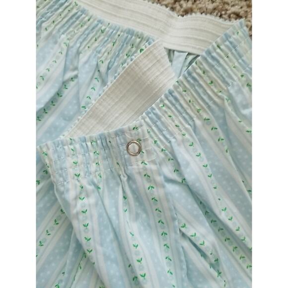 SABRINA By Mervyn's 2 pc Pajama Set Top & Pants Womens XL Stripe Floral NWT - Picture 14 of 14